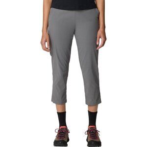 Mountain Hardwear Dynama Cropped Capri Pant - Grey - XL